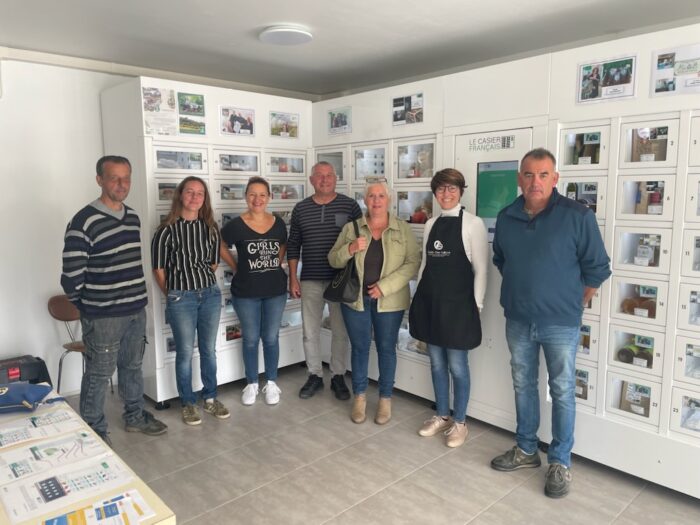 Producteurs et gérants de La Ferme à emporter