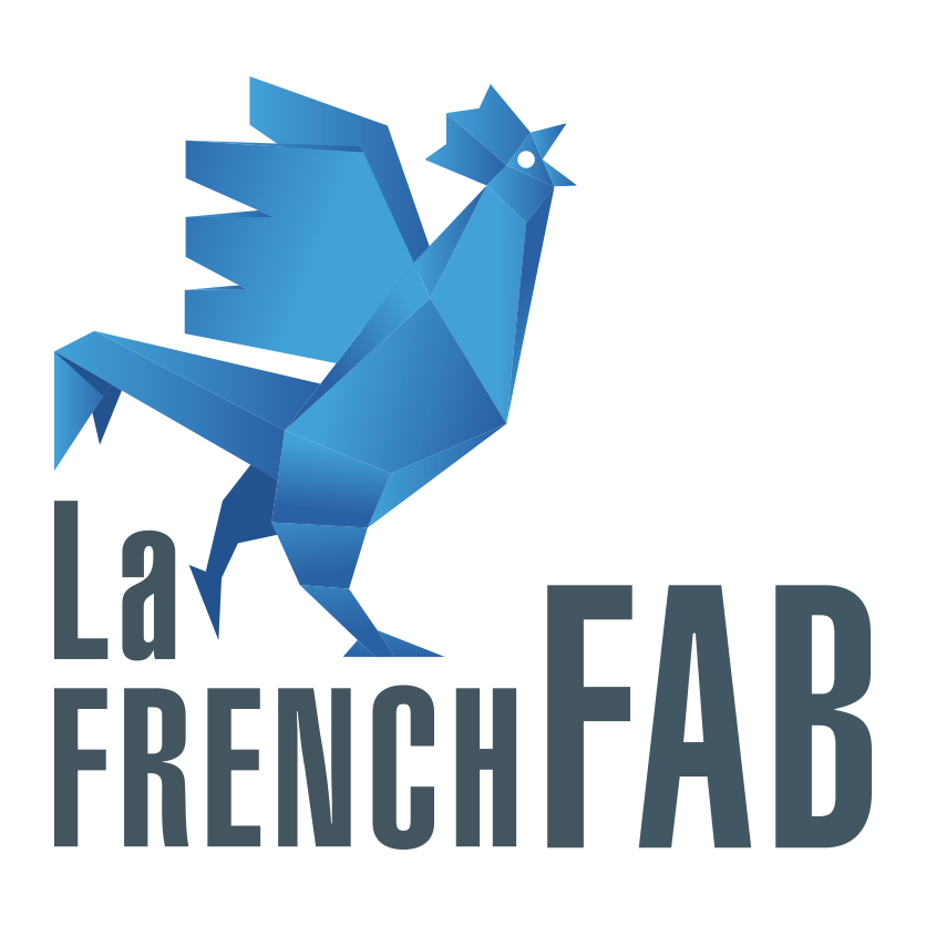 Badge French Fab pour la société Le Casier Français