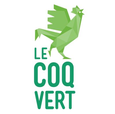 Badge Le Coq Vert pour la société Le Casier Français