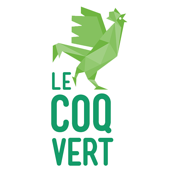 Badge Le Coq Vert pour la société Le Casier Français