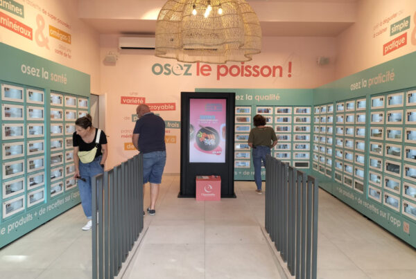 Découvrez la boutique de L'épuisette à Agen par Mericq : 345 casiers du Casiers Français pour la vente de produits de la mer