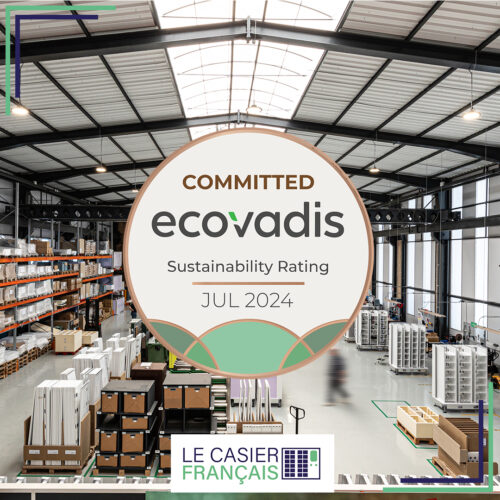 Badge EcoVadis pour Le CasierFrançais