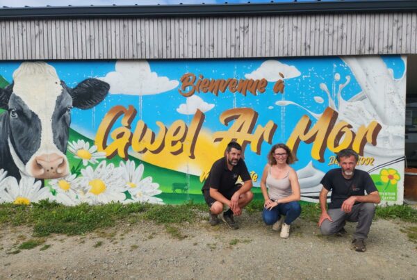 Photo du personnel de la ferme Gwen ar Mor