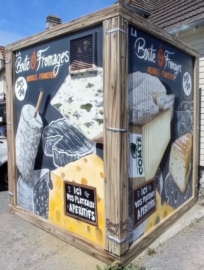 Photo d'un distributeur automatique de fromages