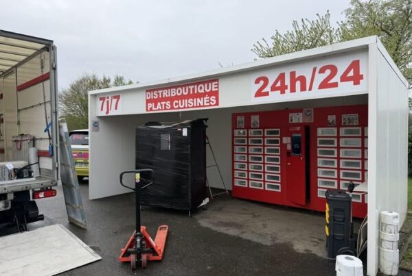 Installation de casiers connectés