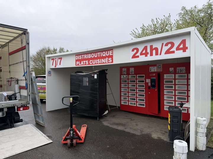 Installation de casiers connectés