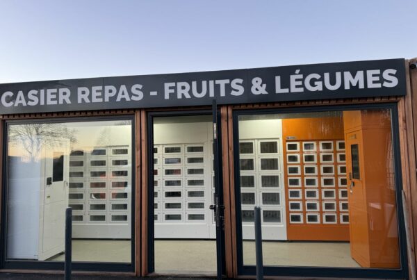 Point de vente en libre-service de plats traiteur