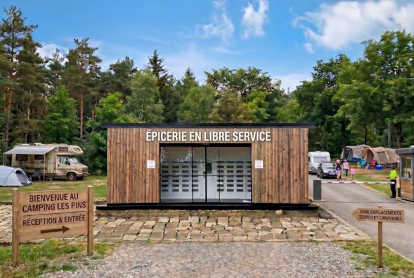 camping epicerie en libre service